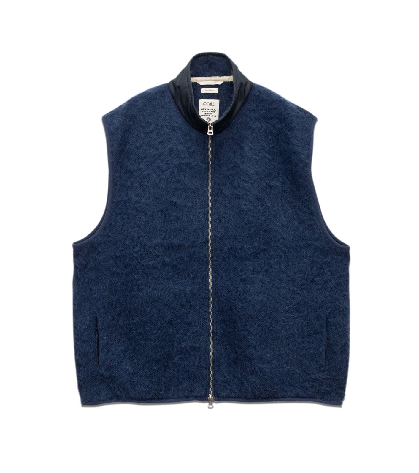 nanamica 25AW Zip-Up Mohair Vest
